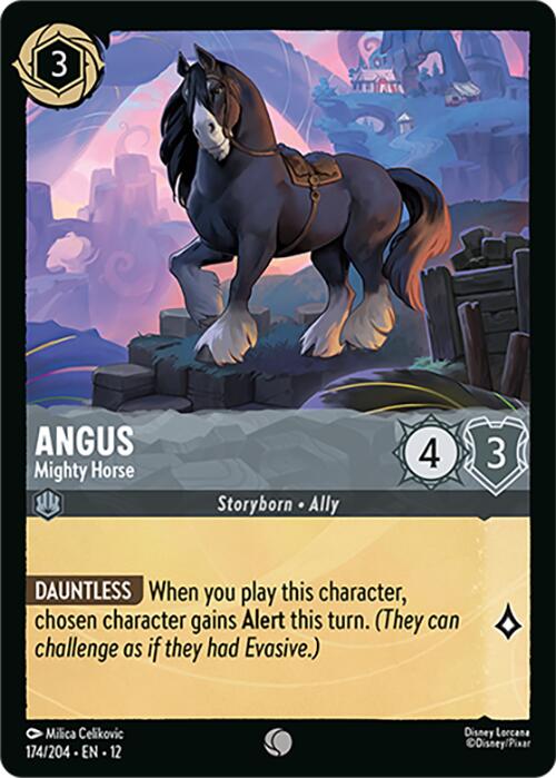 Angus - Mighty Horse (174/204) [Wilds Unknown] - Shop at mousebows