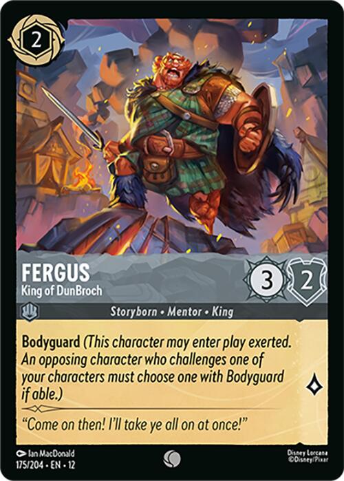 Fergus - King of DunBroch (175/204) [Wilds Unknown] - Shop at mousebows