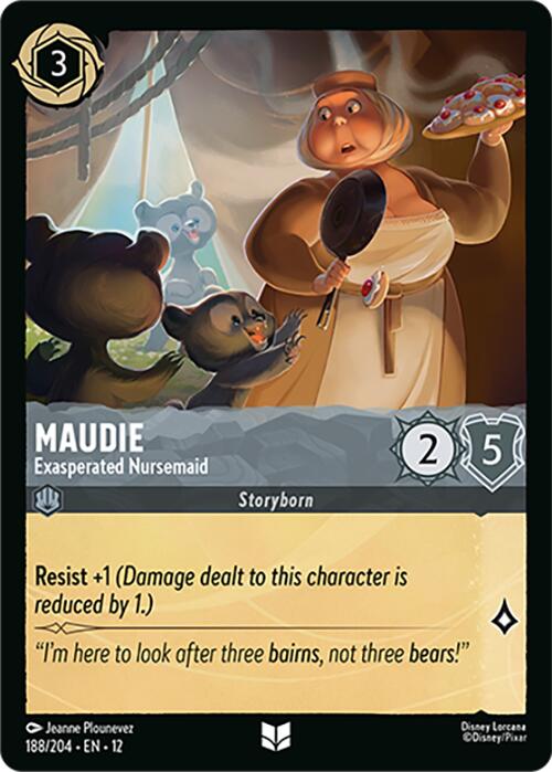 Maudie - Exasperated Nursemaid (188/204) [Wilds Unknown] - Shop at mousebows