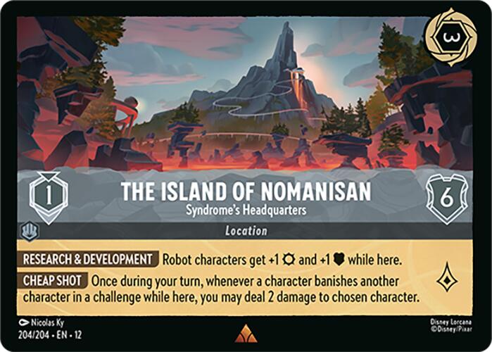The Island of Nomanisan - Syndrome's Headquarters (204/204) [Wilds Unknown] - Shop at mousebows