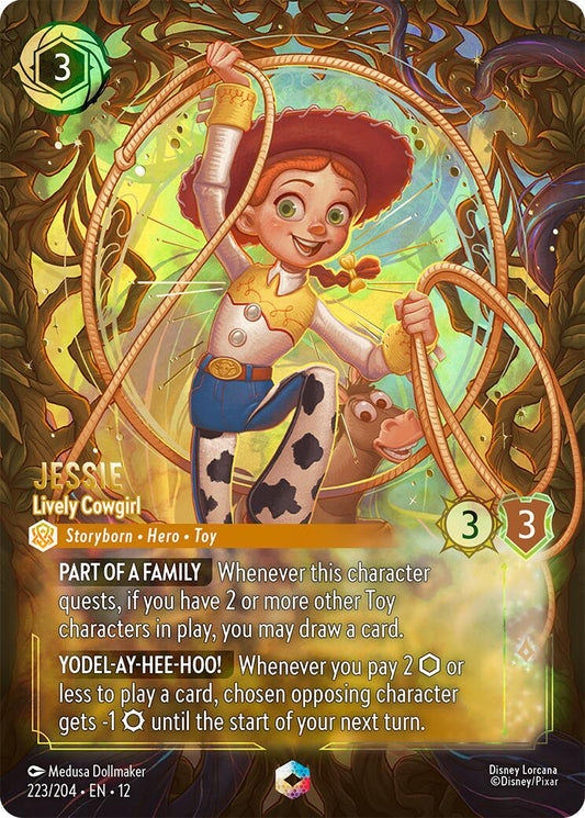 Jessie - Lively Cowgirl (Enchanted) (223/204) [Wilds Unknown] - Shop at mousebows