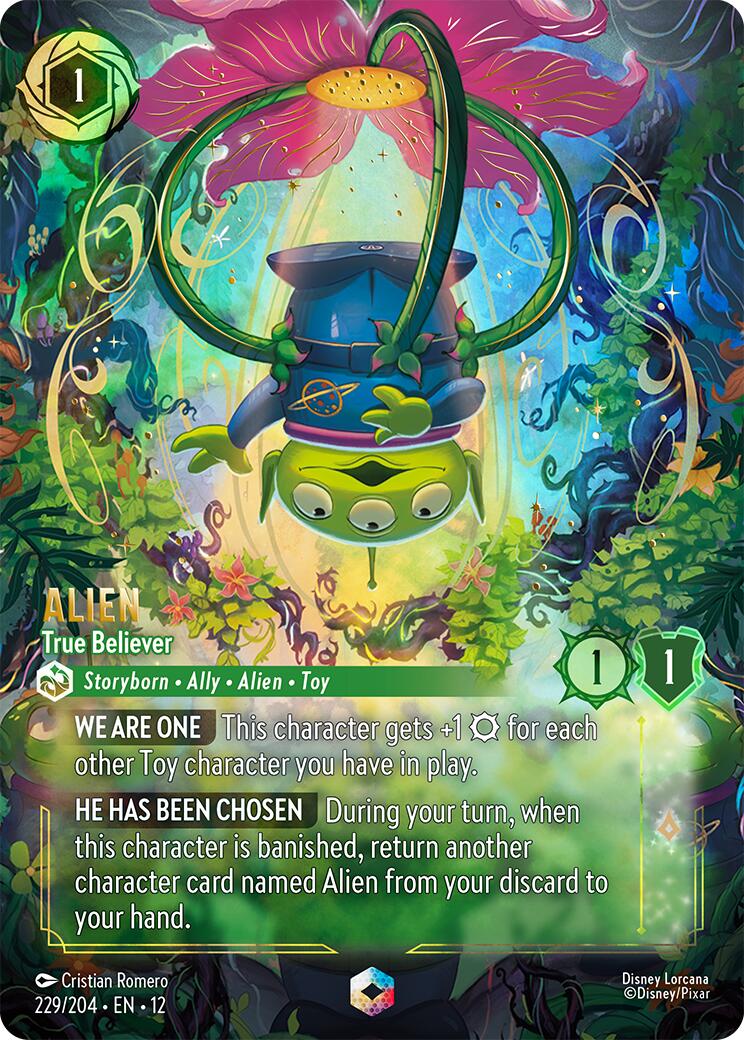 Alien - True Believer (Enchanted) (229/204) [Wilds Unknown] - Shop at mousebows