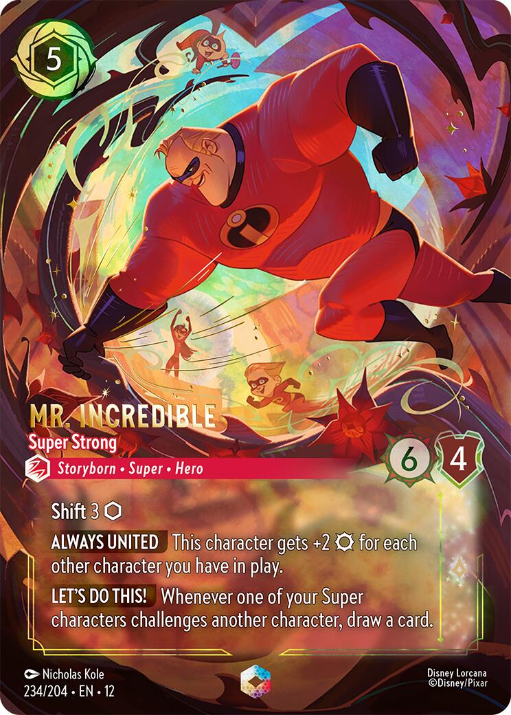 Mr. Incredible - Super Strong (Enchanted) (234/204) [Wilds Unknown] - Shop at mousebows