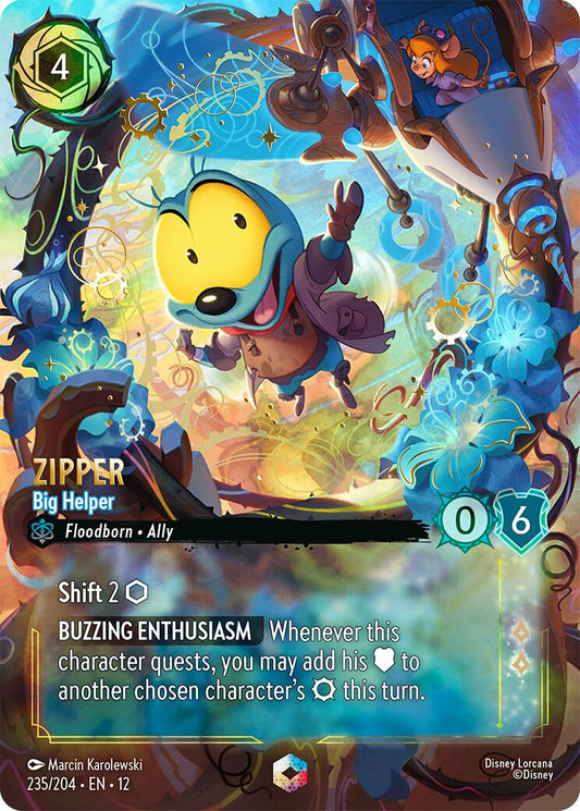 Zipper - Big Helper (Enchanted) (235/204) [Wilds Unknown] - Shop at mousebows