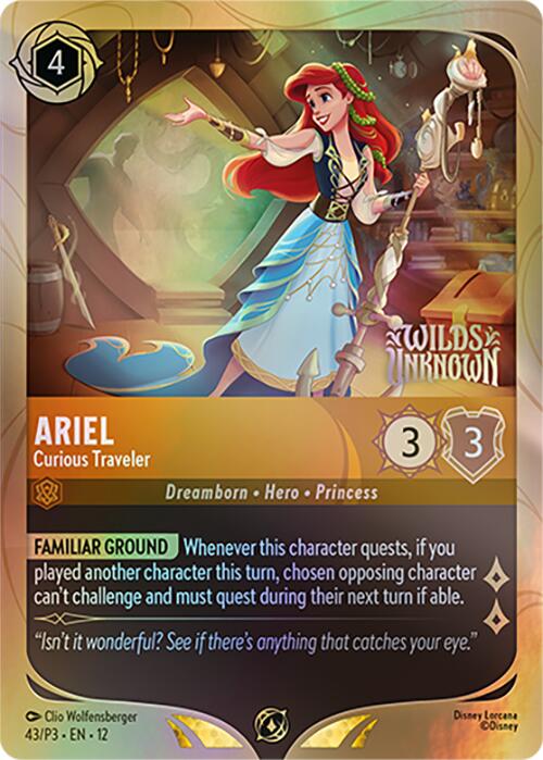 Ariel - Curious Traveler (43) [Promo Cards] - Shop at mousebows