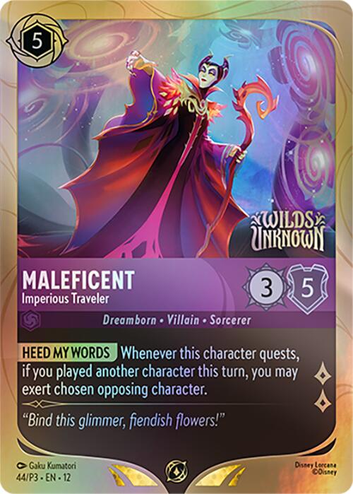 Maleficent - Imperious Traveler (44) [Promo Cards] - Shop at mousebows