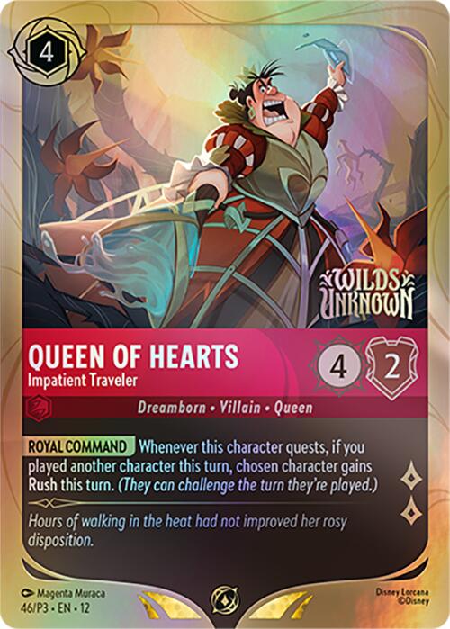 Queen of Hearts - Impatient Traveler (46) [Promo Cards] - Shop at mousebows