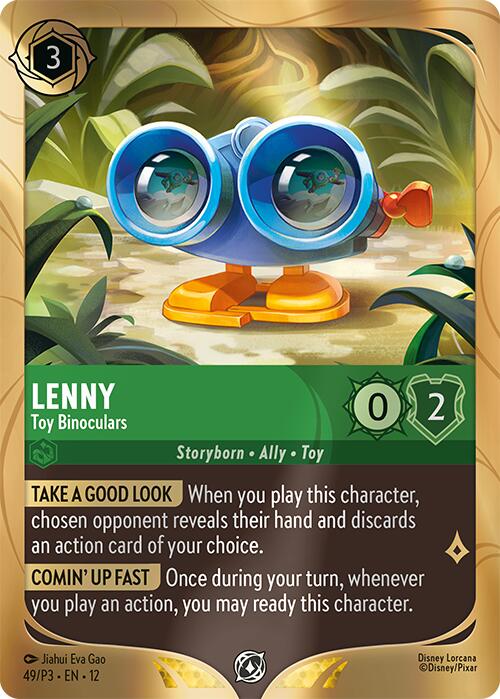 Lenny - Toy Binoculars (49) [Promo Cards] - Shop at mousebows