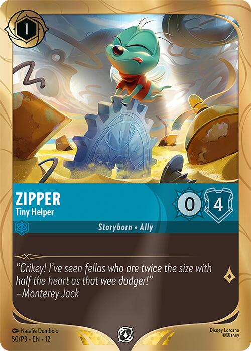 Zipper - Tiny Helper (50) [Promo Cards] - Shop at mousebows