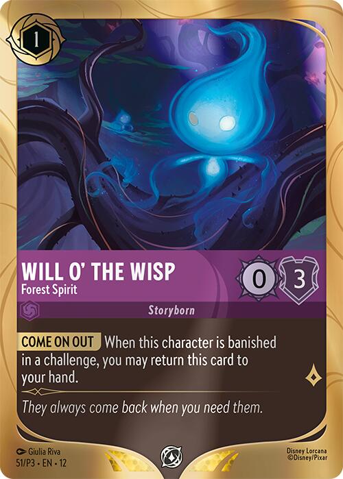 Will o' the Wisp - Forest Spirit (51) [Promo Cards] - Shop at mousebows