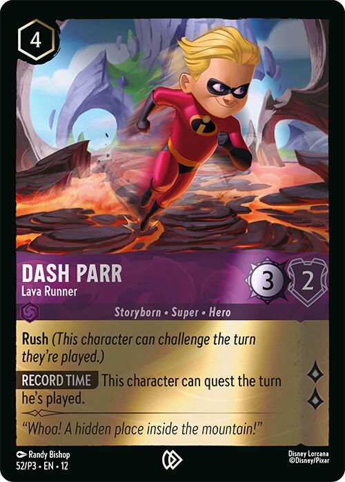 Dash Parr - Lava Runner (52) [Promo Cards] - Shop at mousebows