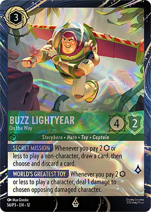 Buzz Lightyear - On the Way (56) [Promo Cards] - Shop at mousebows
