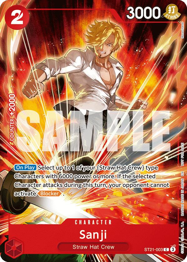 Sanji (Welcome Pack 2026 Vol.1) [One Piece Promotion Cards] - Shop at mousebows