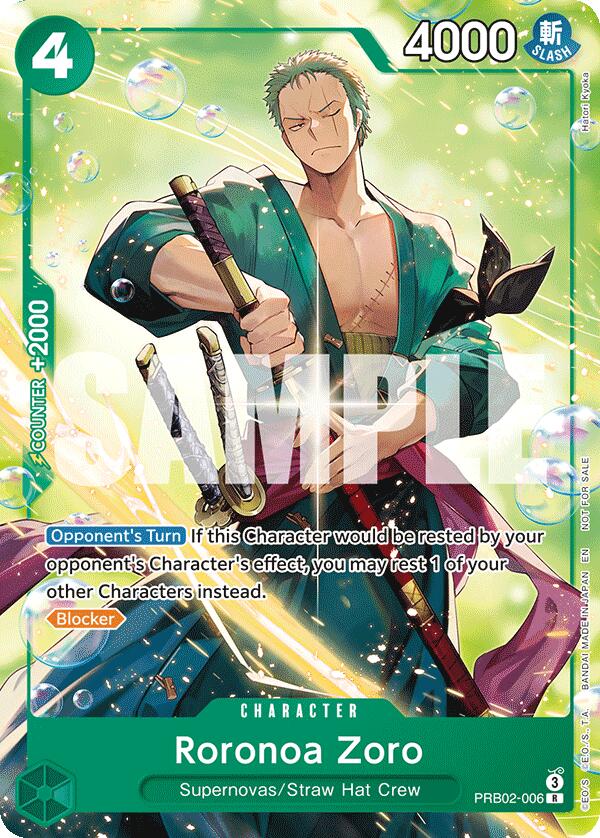 Roronoa Zoro (Welcome Pack 2026 Vol.1) [One Piece Promotion Cards] - Shop at mousebows