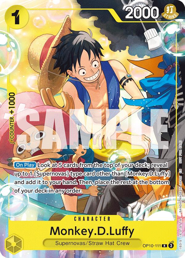 Monkey.D.Luffy (Welcome Pack 2026 Vol.1) [One Piece Promotion Cards] - Shop at mousebows