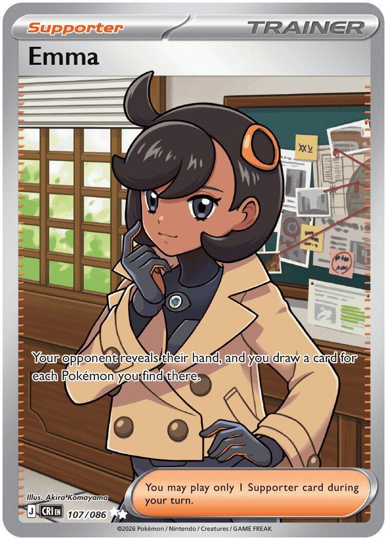 Emma (107/086) [Mega Evolution: Chaos Rising] - Shop at mousebows