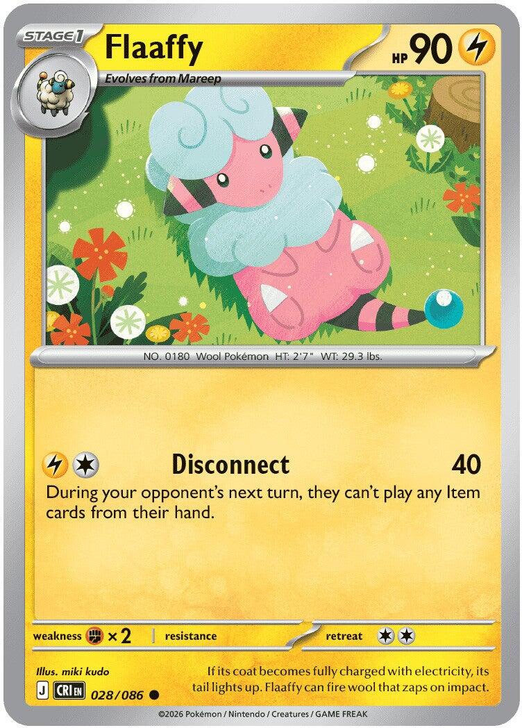 Flaaffy (028/086) [Mega Evolution: Chaos Rising] - Shop at mousebows