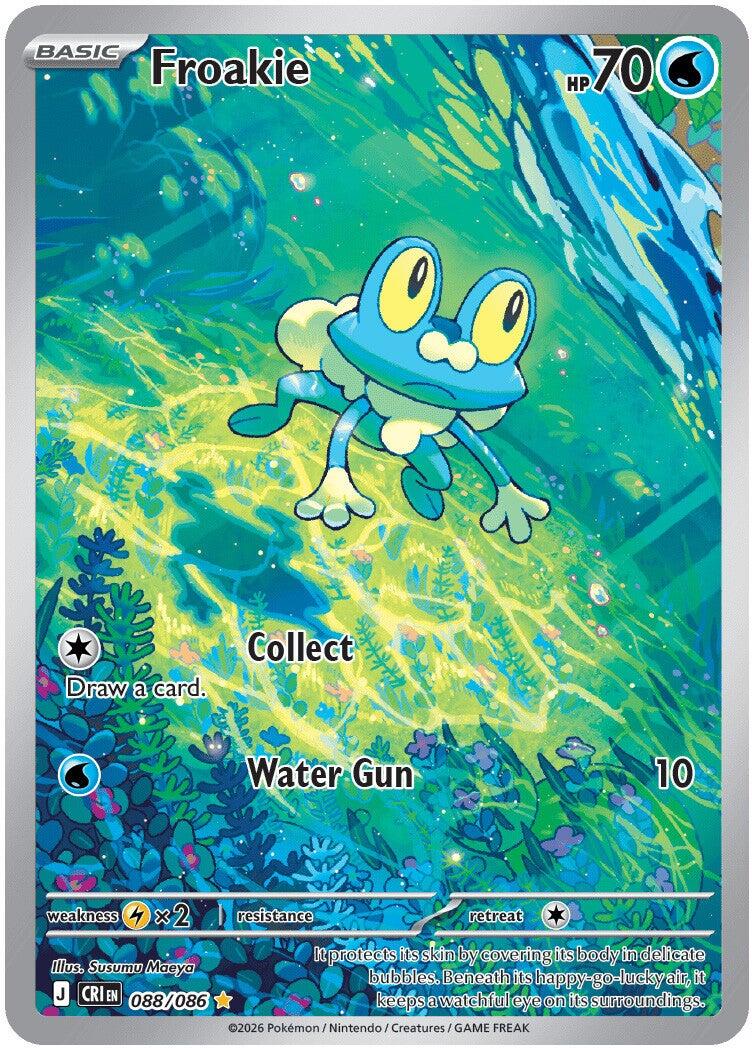 Froakie (088/086) [Mega Evolution: Chaos Rising] - Shop at mousebows