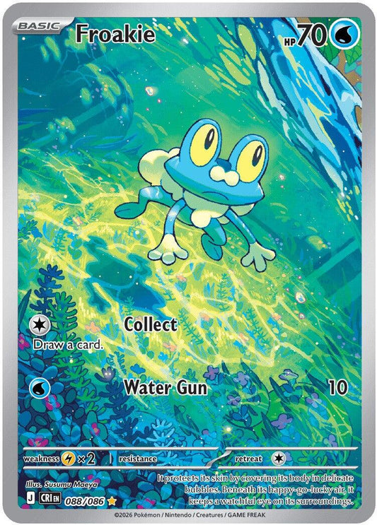 Froakie (088/086) [Mega Evolution: Chaos Rising] - Shop at mousebows