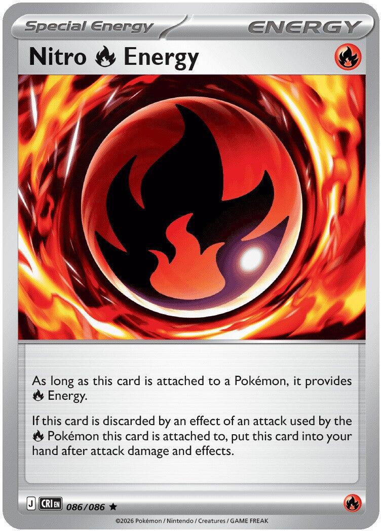 Nitro R Energy (086/086) [Mega Evolution: Chaos Rising] - Shop at mousebows
