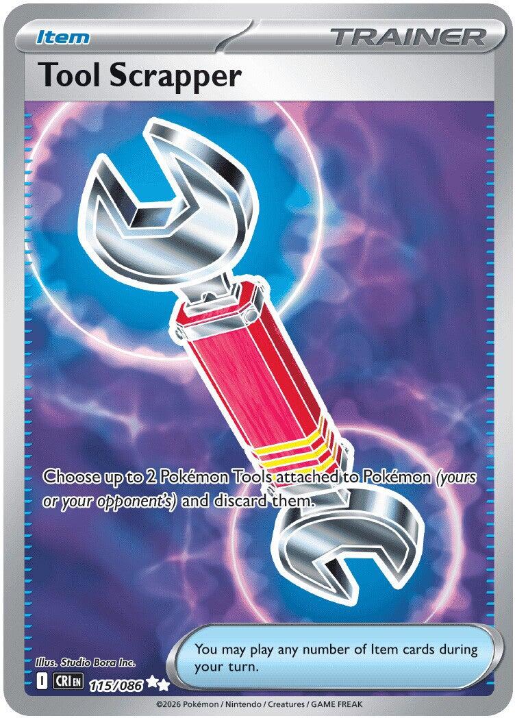 Tool Scrapper (115/086) [Mega Evolution: Chaos Rising] - Shop at mousebows