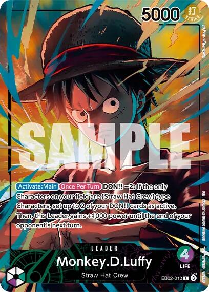 Monkey.D.Luffy (Official Playmat Limited Edition Vol.5) [One Piece Promotion Cards] - Shop at mousebows