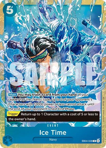 Ice Time (Premium Card Collection -Best Selection Vol. 6-) [One Piece Promotion Cards] - Shop at mousebows
