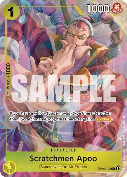 Scratchmen Apoo (Premium Card Collection -Best Selection Vol. 6-) [One Piece Promotion Cards] - Shop at mousebows