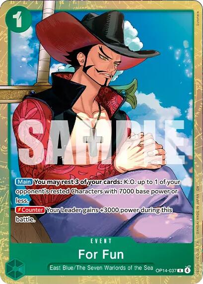 For Fun (Premium Card Collection -Best Selection Vol. 6-) [One Piece Promotion Cards] - Shop at mousebows