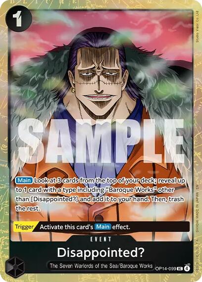 Disappointed? (Premium Card Collection -Best Selection Vol. 6-) [One Piece Promotion Cards] - Shop at mousebows