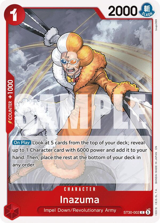 Inazuma [Starter Deck EX: Gear 5] - Shop at mousebows