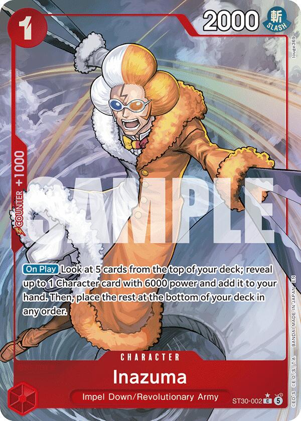 Inazuma (Full Art) [Starter Deck EX: Gear 5] - Shop at mousebows