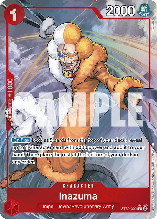Inazuma (Full Art) [Starter Deck EX: Gear 5] - Shop at mousebows
