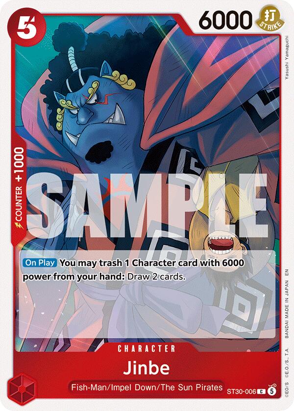 Jinbe [Starter Deck EX: Gear 5] - Shop at mousebows