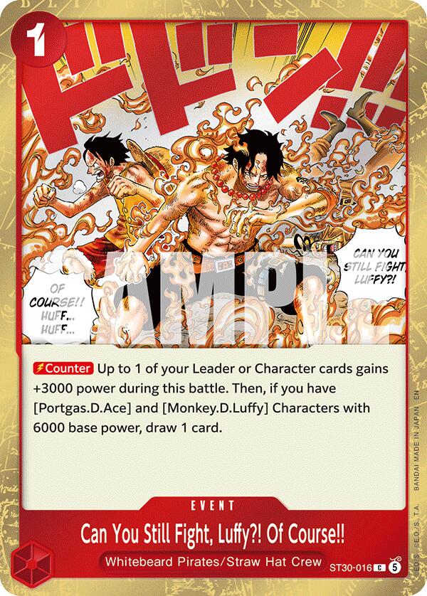 Can You Still Fight, Luffy?! Of Course!! [Starter Deck EX: Gear 5] - Shop at mousebows
