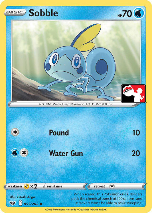 Sobble (055/202) (Library Exclusive) [Sword & Shield: Base Set] - Shop at mousebows