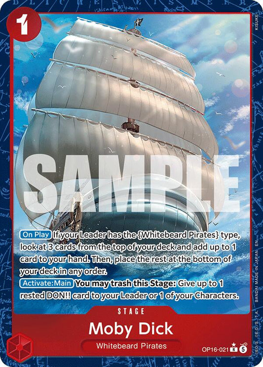 Moby Dick (Alternate Art) [The Time of Battle] - Shop at mousebows