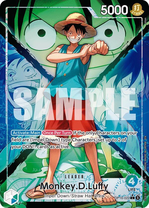 Monkey.D.Luffy (Alternate Art) [The Time of Battle] - Shop at mousebows