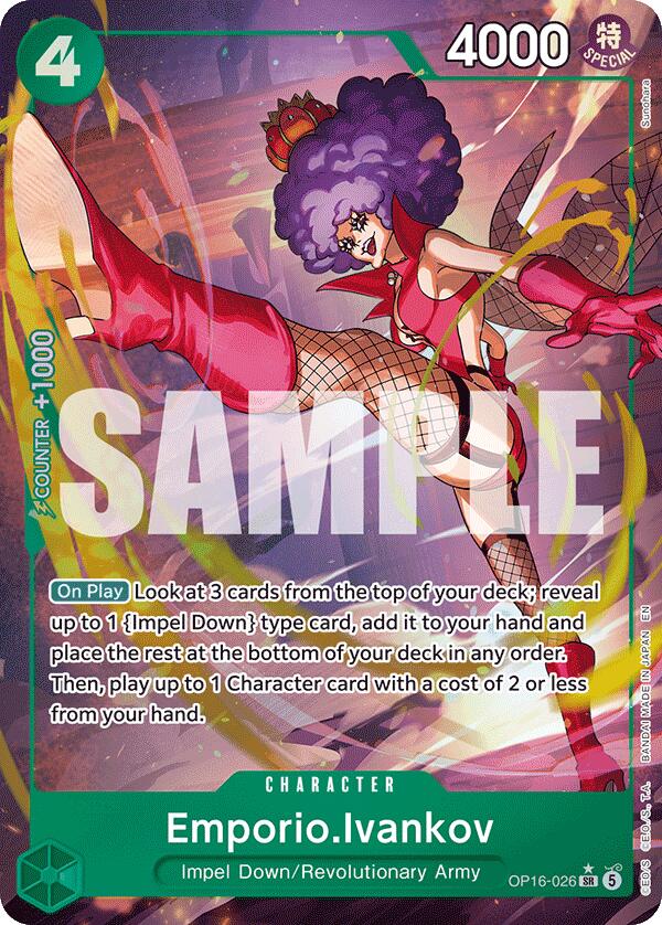 Emporio.Ivankov (Alternate Art) [The Time of Battle] - Shop at mousebows