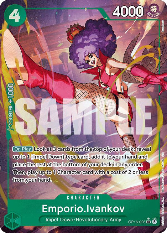 Emporio.Ivankov (Alternate Art) [The Time of Battle] - Shop at mousebows