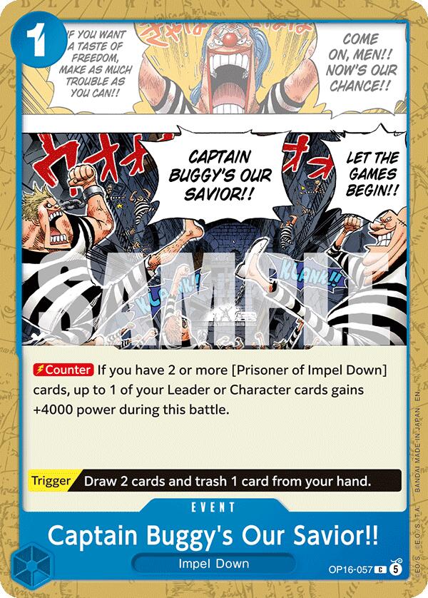 Captain Buggy's Our Savior!! [The Time of Battle] - Shop at mousebows
