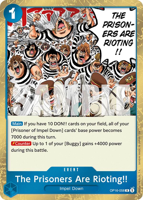 The Prisoners Are Rioting!! [The Time of Battle] - Shop at mousebows