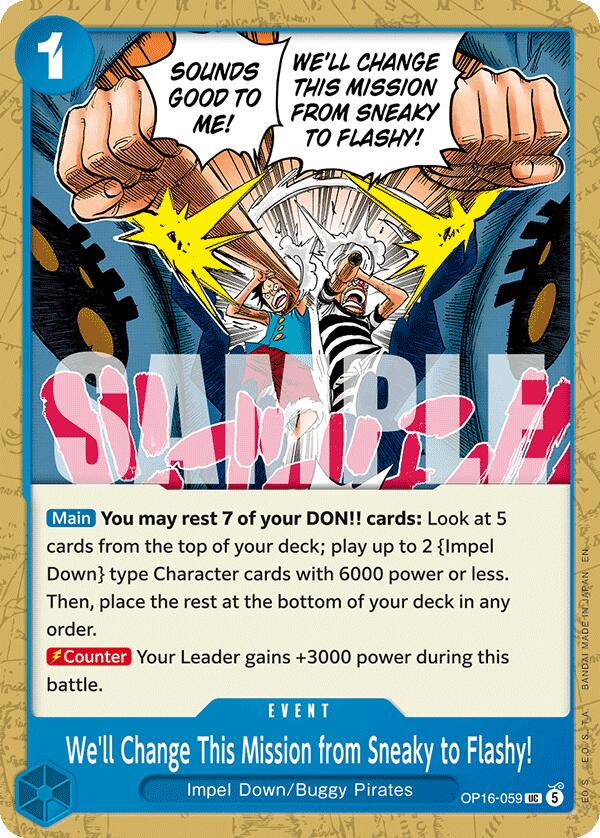 We'll Change This Mission from Sneaky to Flashy! [The Time of Battle] - Shop at mousebows