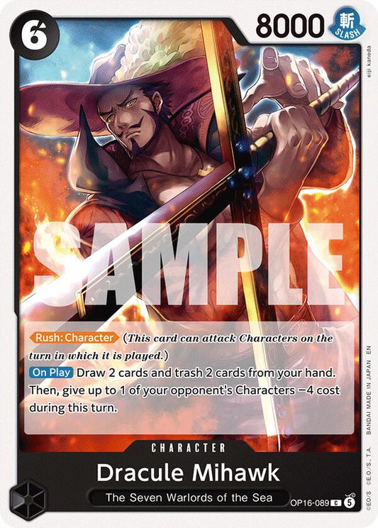 Dracule Mihawk [The Time of Battle] - Shop at mousebows
