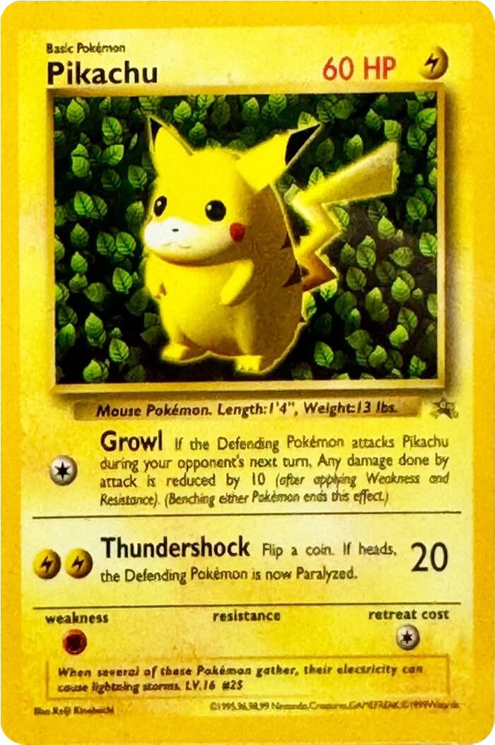 Pikachu (Corocoro Grey Star) [Player Placement Trainer Promos] - Shop at mousebows