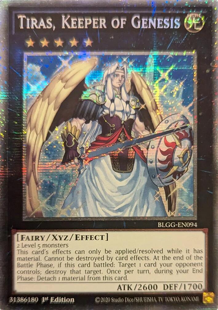 Tiras, Keeper of Genesis (Starlight Rare) [BLGG-EN094] Starlight Rare - Shop at mousebows