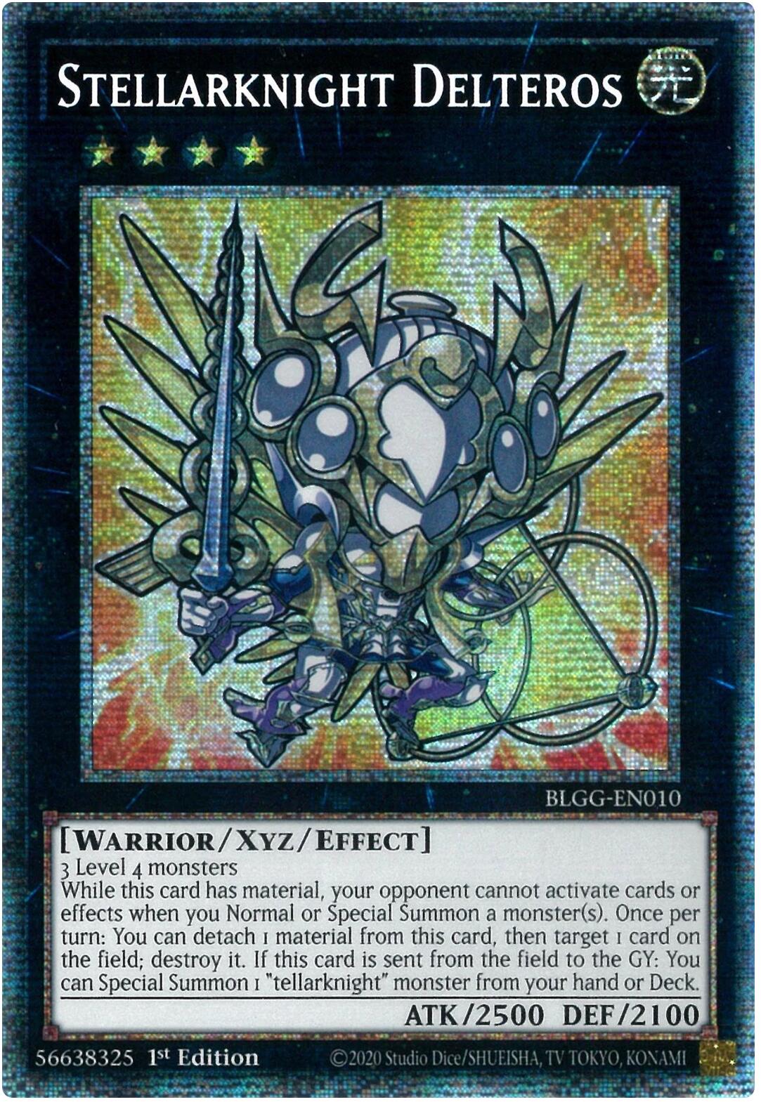 Stellarknight Delteros (Starlight Rare) [BLGG-EN010] Starlight Rare - Shop at mousebows