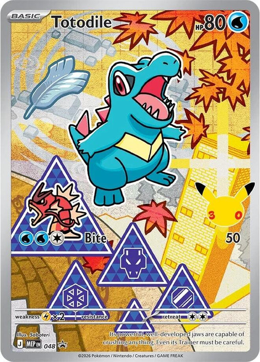Totodile (048) [Mega Evolution Promo] - Shop at mousebows