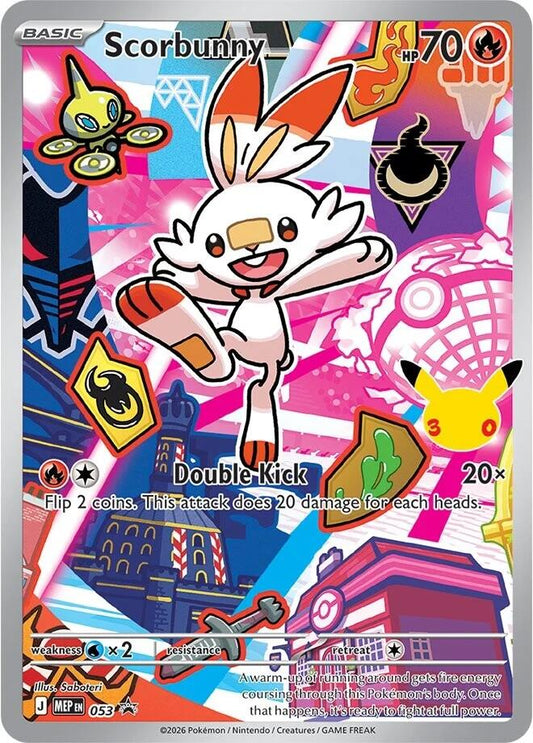 Scorbunny (053) [Mega Evolution Promo] - Shop at mousebows