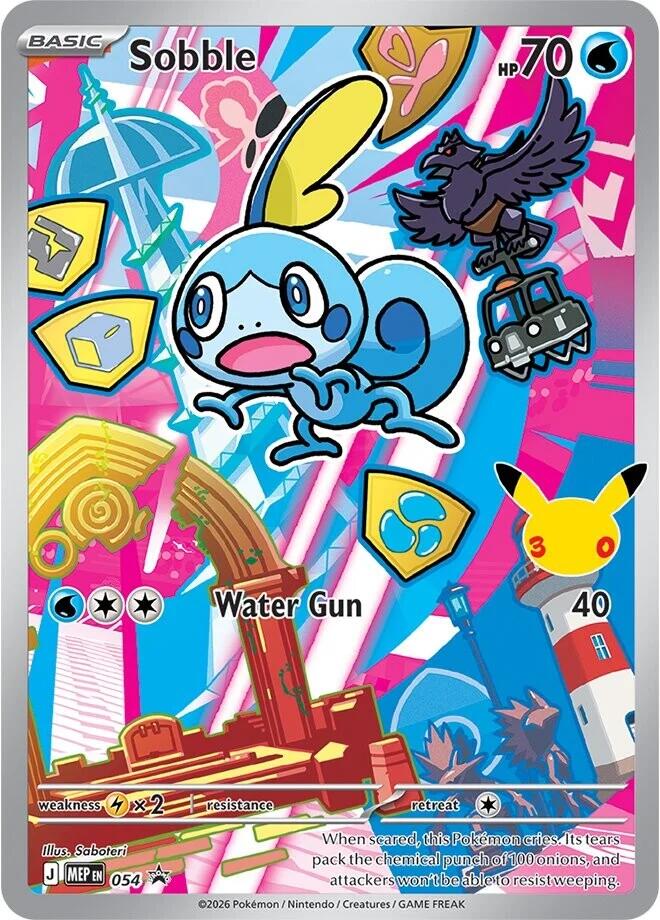 Sobble (054) [Mega Evolution Promo] - Shop at mousebows